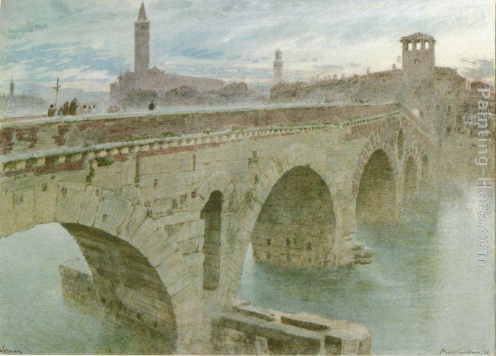 Albert Goodwin Ponte Pietra, Verona